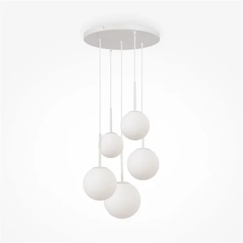 Подвесной светильник Basic form E14х5 (Белый) - фото 8