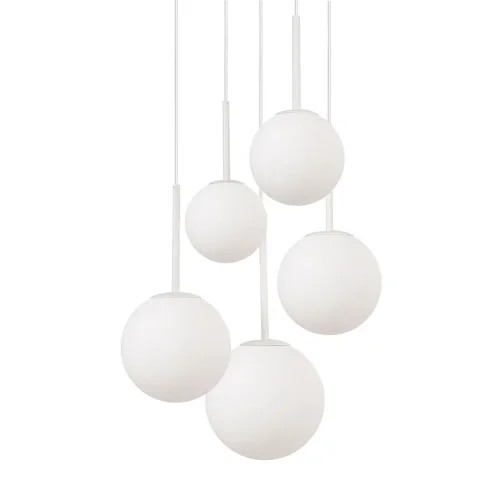 Подвесной светильник Basic form E14х5 (Белый) - фото 9