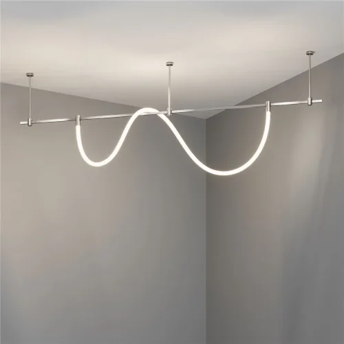 Трековый светильник Tau Flarity 4000K 27Вт 360° (Платина) - фото 8