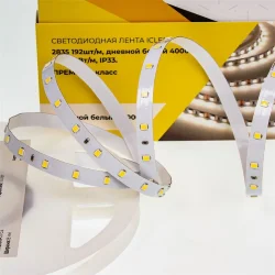 Светодиодная лента Class Premium, 2835, 64 led/m, day white, 24V, IP33, RN02