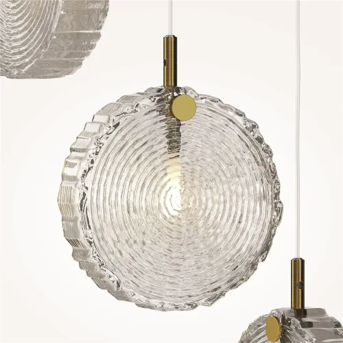 Подвесной светильник Frozen G4х5 (Латунь) - фото 4