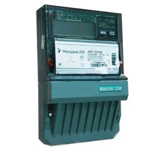 Счетчик Меркурий 230 ART-03 CN 3ф 5-7.5А класс точн. 0.5S/1.0 многотариф. CAN ЖКИ Моск. вр. Инкотекс М0000052401 - фото