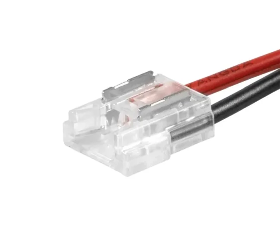 Коннектор 2pin/провод для SMD-лент 8мм, провод 10см - фото