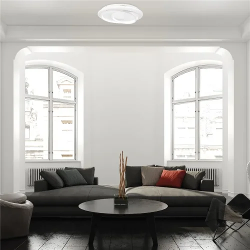 Потолочный светильник FR6089CL-L120W Спираль / Spiral 85 Вт LED с пультом ДУ (Белый) FR6089CL-L120W - фото 4