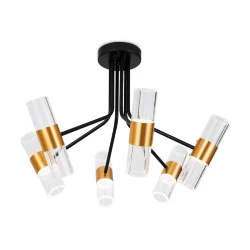 Люстра FR6038CL-L60B Миа 50 Вт LED (Черный) FR6038CL-L60B