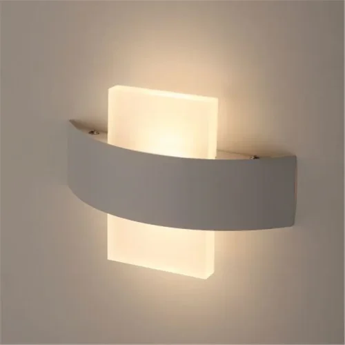 Светильник WL7 WH+WH декор. подсветка светодиод. 6Вт IP54 бел. ЭРА Б0034604 - фото