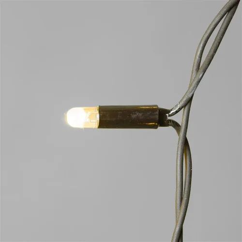 Гирлянда Занавес 2 x 2 м Желтый 220В, 400 LED, Провод Черный Каучук 2,3мм, IP65. Фото 2.