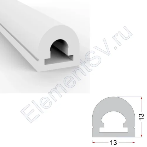 Cиликоновая оболочка T1313 S17 (13*13mm, pcb 8mm) - фото.