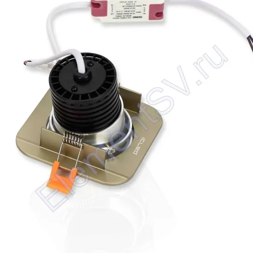 Светодиодный светильник Spotlight AR22 bronze (7W, Warm White) - фото 2.