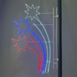 Светодиодная Консоль &amp;#171;Салют&amp;#187; 95 x 170 см, Триколор, 220В
