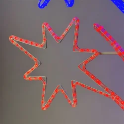 Светодиодная Консоль &amp;#171;Салют&amp;#187; 95 x 170 см, Триколор, 220В