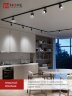 Светильник трековый TR-GU10-TL 8SB под GU10 квадрат черный IN HOME - Фото 7