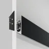 Алюминиевый профиль накладной 18×48 (Черный, 2 м), ALM-1848-B-2M (Черный) - фото 7