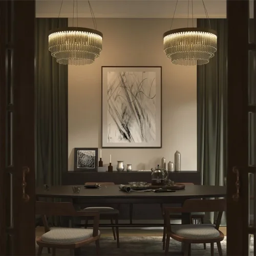 Подвесной светильник Trove 2700-3500К 40Вт (Латунь) - фото 7