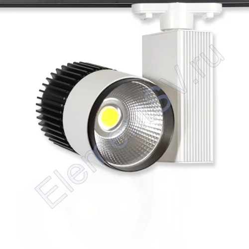 Светодиодный светильник трековый 2L PX32 (30W, 220V, Warm White) - фото.