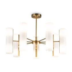 Потолочный светильник Freya FR5368CL-14BS (Латунь)