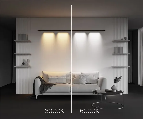 Светильник Points для системы освещения Axity 3000/6000К 24Вт 36° (Черный) - фото 8