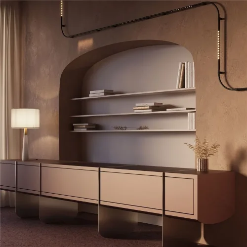 Светильник Points для системы освещения Axity 3000/6000К 24Вт 36° (Черный) - фото 10