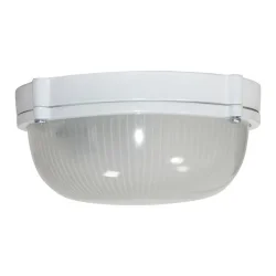 Светильник &#039;Банник&#039; 1301 НПП 03-60-013 1х60Вт E27 IP65 круг малый корпус бел. Элетех 1005500934