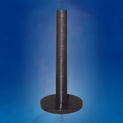 UFP-E11BN-1200 BLACK Опора с крышкой для садово-парковых светильников, Высота 1200мм, Материал- металл, Цвет черный, Упаковка 1шт, В групповой картонной коробке.
