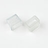 UCW-N03 CLEAR 025 POLYBAG Изолирующий зажим заглушка для светодиодных лент ULS-N03 NEON 12В, 8x16мм, Цвет прозрачный, 25 штук в пакете, TM Uniel - фото 1