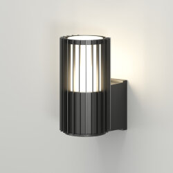 Настенный уличный светильник FARSUN, IP65, 1xE27, до 18 Вт, черный, алюминий, Denkirs DK9722-BK