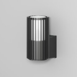 Настенный уличный светильник FARSUN, IP65, 1xE27, до 18 Вт, черный, алюминий, Denkirs DK9722-BK