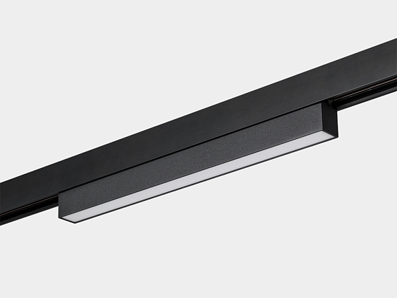 Светильник трековый линейный, серия SY-LINK, Черный, 6Вт, IP20, Теплый белый (3000К), SY-LINK-300-BL-6-WW - фото