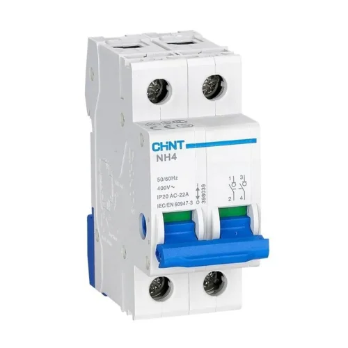Выключатель нагрузки 2п 100А NH4 (R) CHINT 398039 - фото