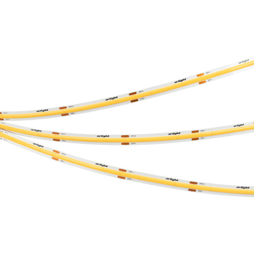 Светодиодная лента COB-X480-8mm 24V Warm3500 (8 W/m, IP20, CSP, 5m) (Arlight) - фото 3