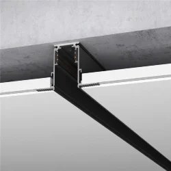 Slim Magnetic Шинопровод встраиваемый черный (2м) 85087/00 85087/00 (057187)