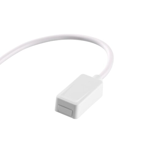 Токопровод (подвод питания) для низковольт. шинопровода встраиваемого в ГКЛ и натяжной потолок «Novotech» 135222, серия: SMAL. Фото 1.