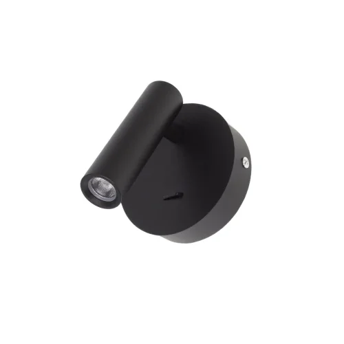 Светильник светодиодный прикроватный C07 SN3 (220V, 3W, day white, черный корпус) - фото I