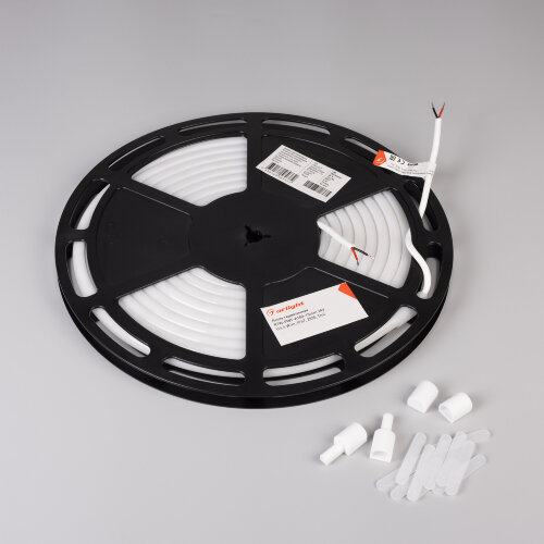 Светодиодная лента герметичная RTW-PWT-А180-13mm 24V Warm3000 (14.4 W/m, IP67, 2835, 5m) (Arlight, 14.4 Вт/м, IP67) 024289(2) - фото 5