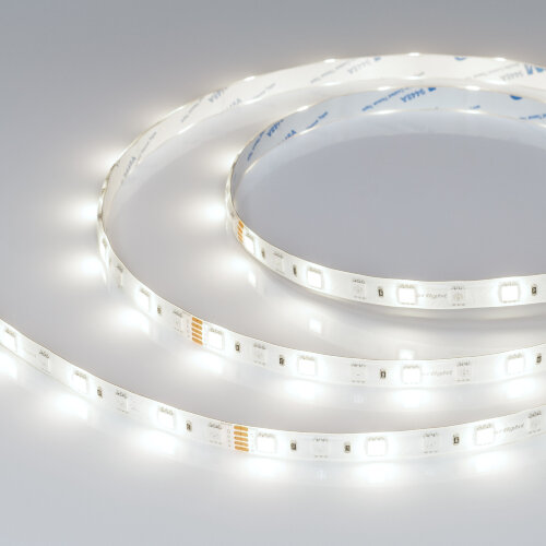 Светодиодная лента RTW-SE-В60-10mm 24V RGBW-White (14.4 W/m, IP65, 5060, 5m) (Arlight, Открытый) 034184 - фото 2