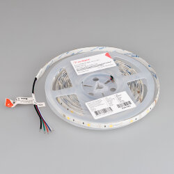 Светодиодная лента RTW-SE-В60-10mm 24V RGBW-White (14.4 W/m, IP65, 5060, 5m) (Arlight, Открытый) 034184