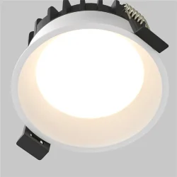 Встраиваемый светильник Okno 3000-4000-6000K 8Вт 100° IP 44 (Белый)