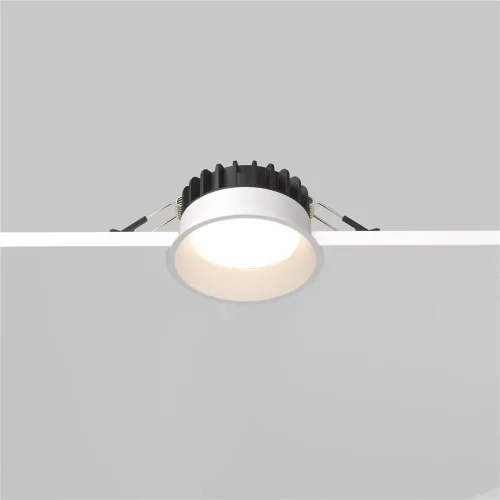 Встраиваемый светильник Okno 3000-4000-6000K 8Вт 100° IP 44 (Белый) - фото 4