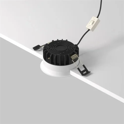 Встраиваемый светильник Okno 3000-4000-6000K 8Вт 100° IP 44 (Белый) - фото 5