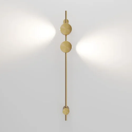 Cветильник настенный светодиодный Illume латунь 4000K 40154/LED - фото 3