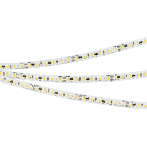 Светодиодная лента IC-A120-8mm 24V Warm3000 (9.6 W/m, IP20, 2835, 10m) (Arlight, стабилизированная) - фото 2