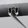 Шинопровод в натяжной потолок черный 2 м Slim Magnetic - фото 1