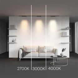 Трековый светильник Точки / Points Levity 2700К 15Вт 30° (Черный) TR193-1-15W2.7K-M-B