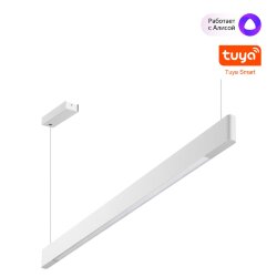 Светильник подвесной диммир. со сменой цв. температуры (управл. - пульт ДУ или прилож. Smart Life) «Novotech» 359549, серия: ITER (крепление на планке) - Приложение Smart Life