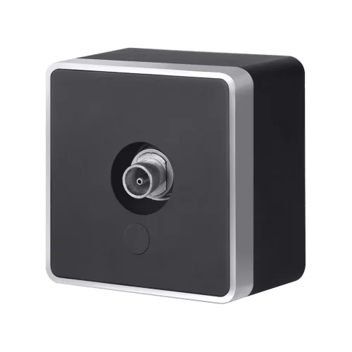 ТВ-розетка оконечная Gallant черный с серебром W5083034 W5083034 - фото