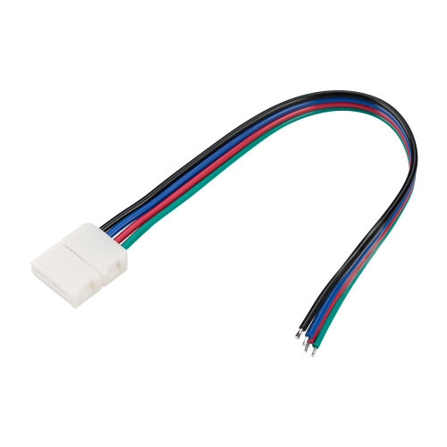 Коннектор выводной FIX-RGB-10mm-150mm-X1 (4-pin) (Arlight) 023952 - фото
