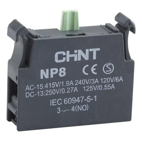 Блок контактный 1НО для NP8 (R) CHINT 669998 - фото