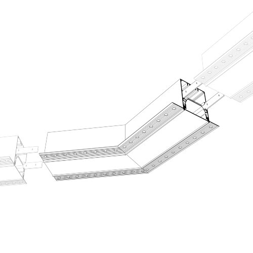 Угол SL-LINIA55-FANTOM-135 (Arlight, Металл) - фото 2