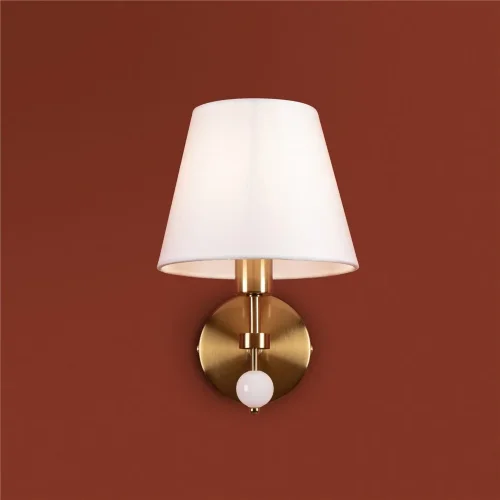 Настенный светильник (бра) Люченте / Lucente (Латунь) FR2064WL-01BS - фото 7