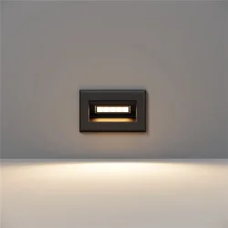 Подсветка для лестниц Bosca 3000К 3Вт IP 65 (Черный)